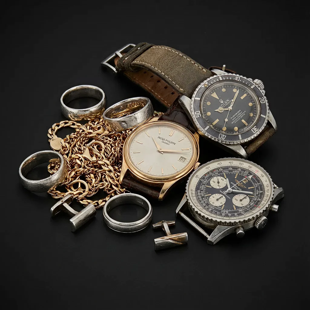 Scrap gold pieces in any condition