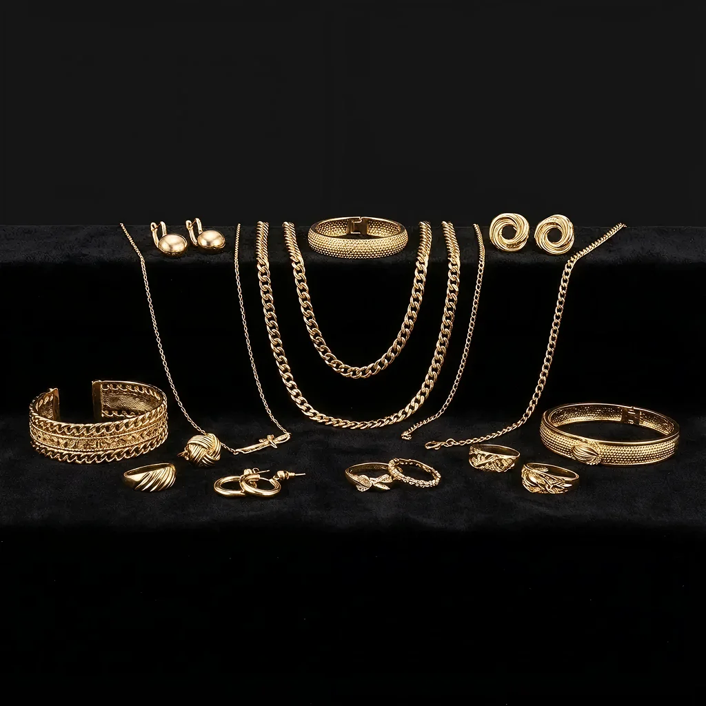 Estate gold and inherited jewelry collections