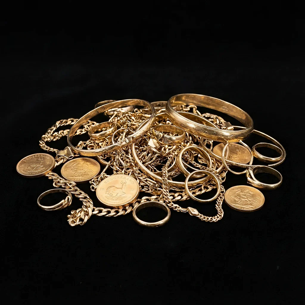 Gold rings, necklaces and bracelets — we buy all gold jewelry